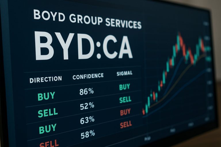 Boyd Group Services Aktier: AI Handelsignaler Afslører, Hvor BYD:CA Er På Vej Hen!